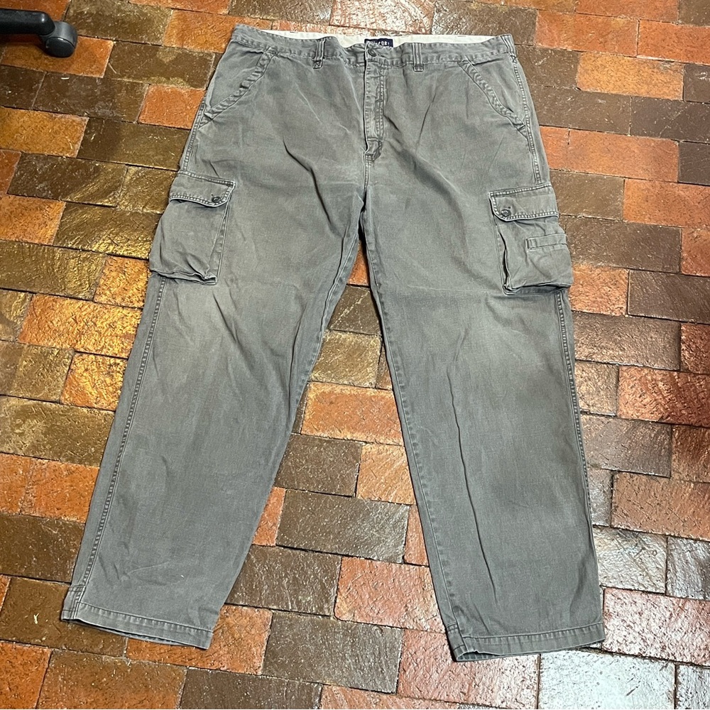 MEN 44 X 32-CARGO PANTS grey/HB Sport Harbor Bay/ distressed grunge 1050